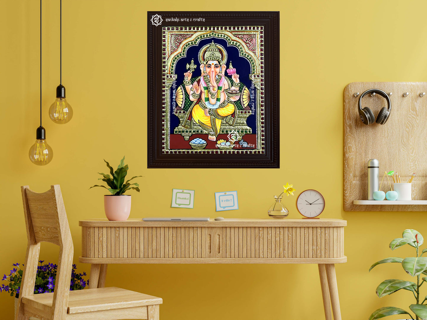 Vinayagar Tanjore Painting