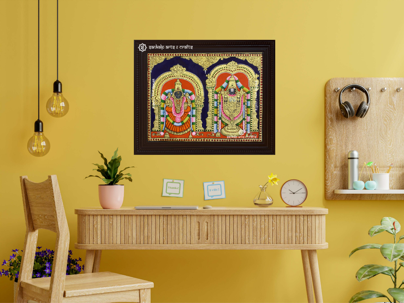 Balaji Thayar Tanjore Painting