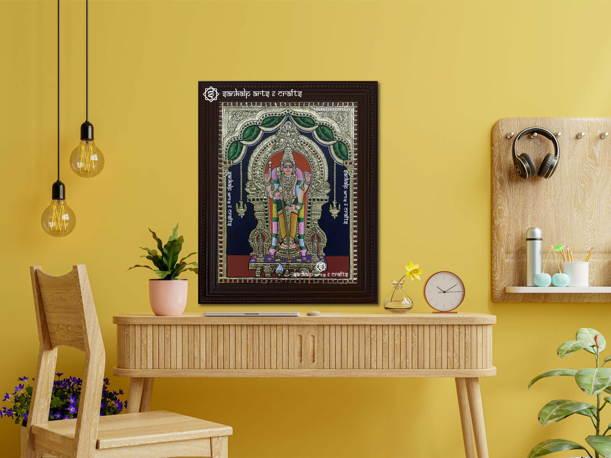 Thiruchendur Murugan Tanjore Painting