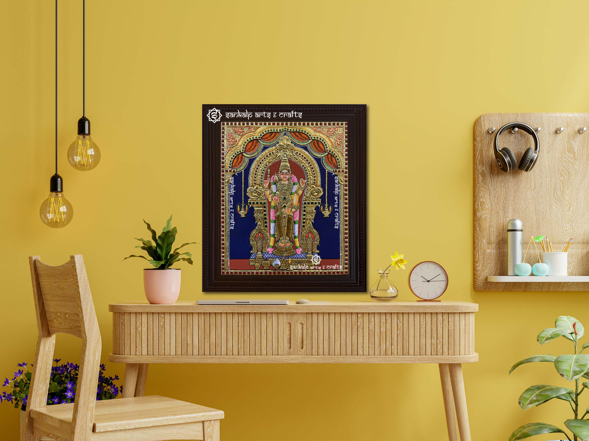 Thiruchendur Murugan Tanjore Painting