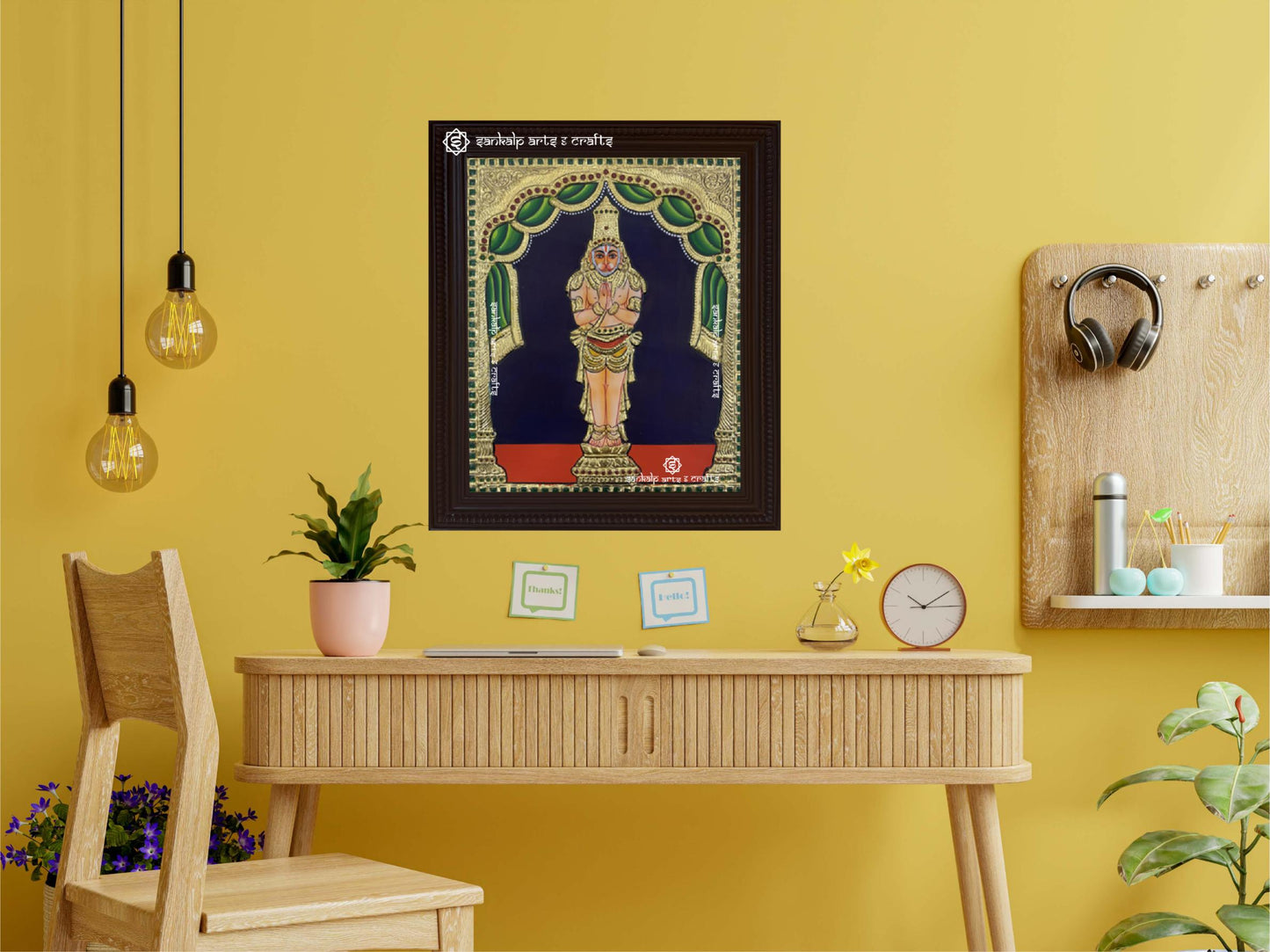Hanuman Tanjore Painting