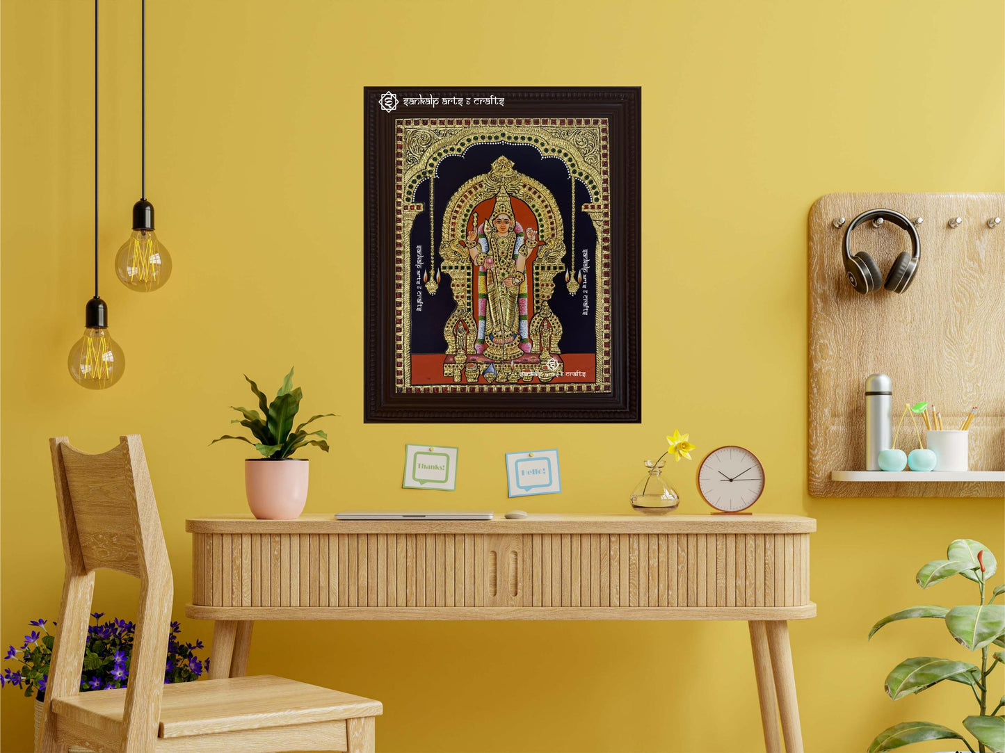 Thiruchendur Murugan Tanjore Painting