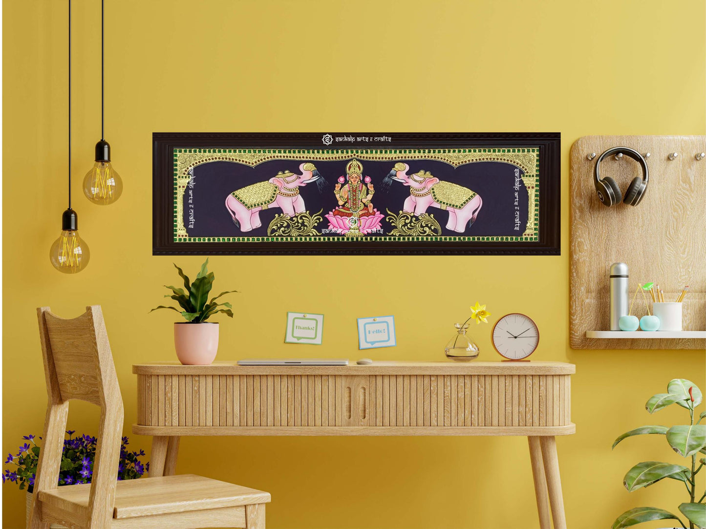 Lakshmi Tanjore Painting - Customise Your Pooja Room