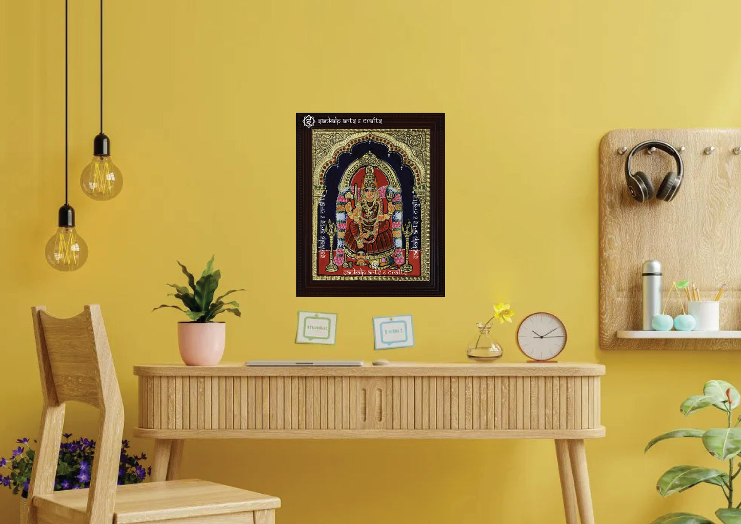 Angalamman Tanjore Painting