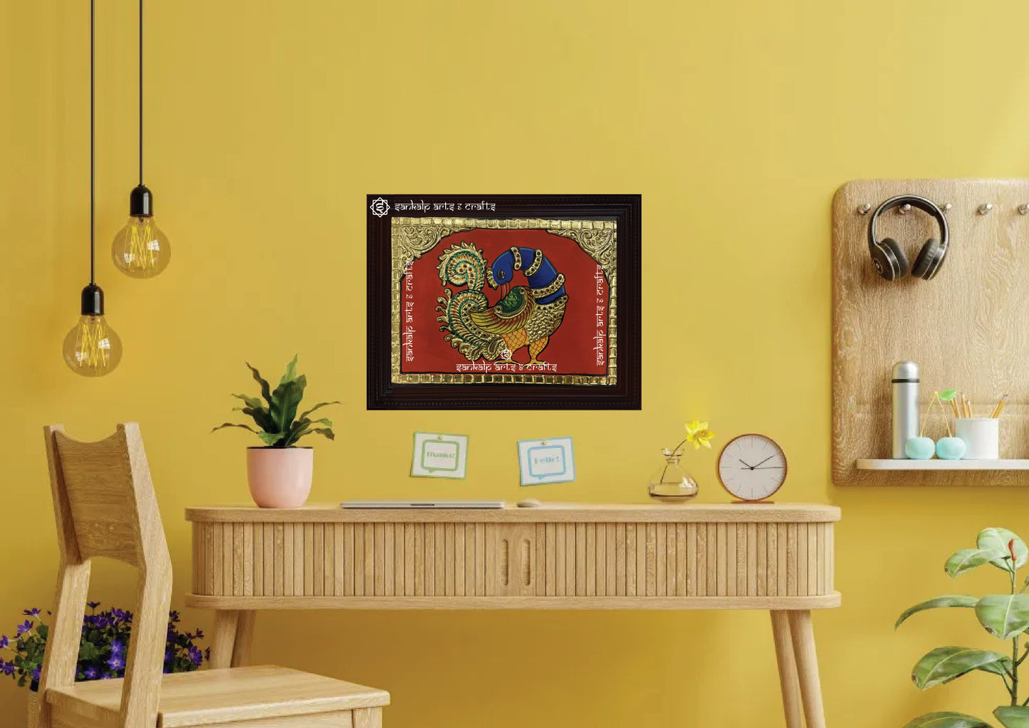 Peacock Tanjore Painting