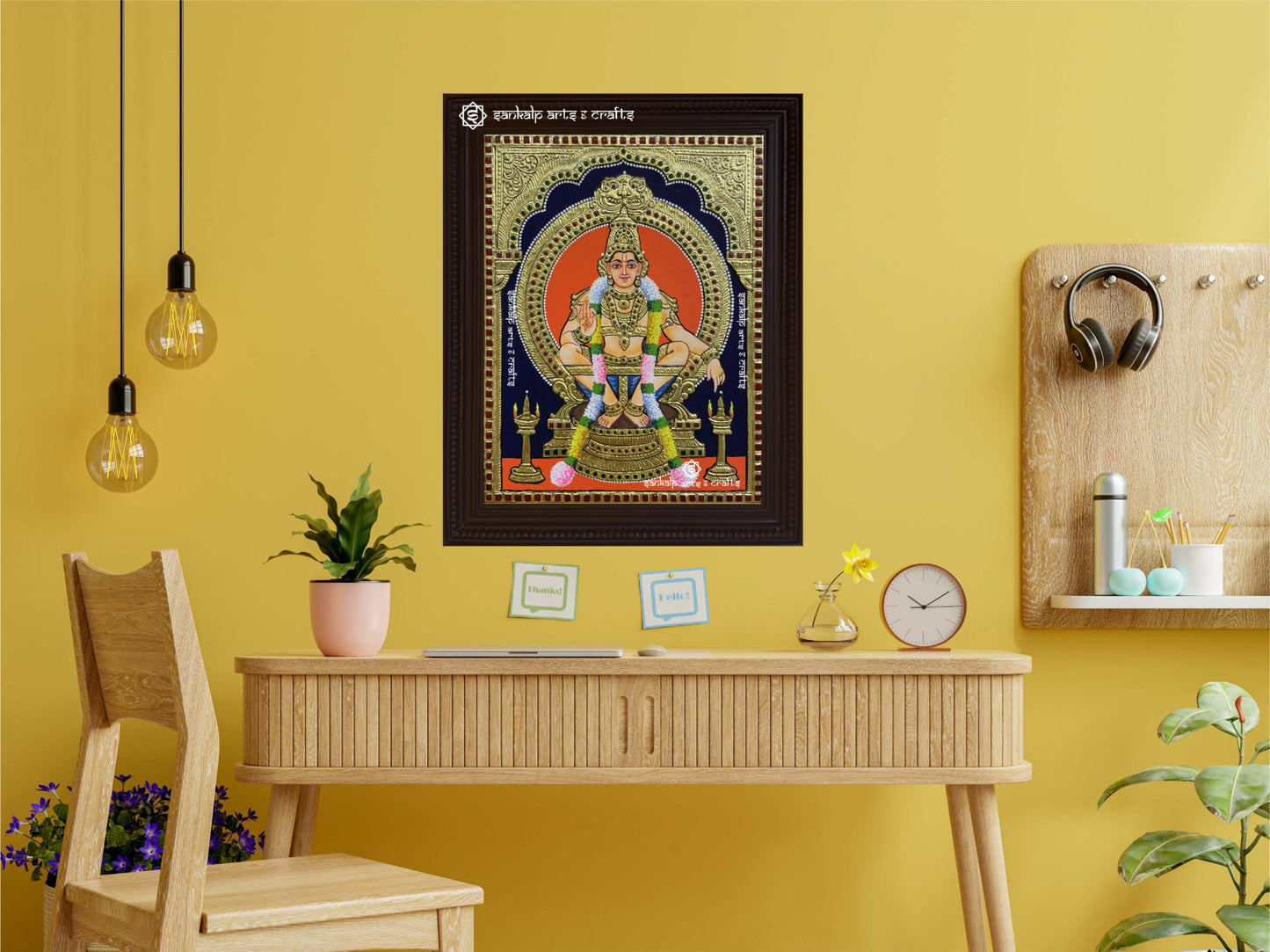 Iyappan Tanjore Painting
