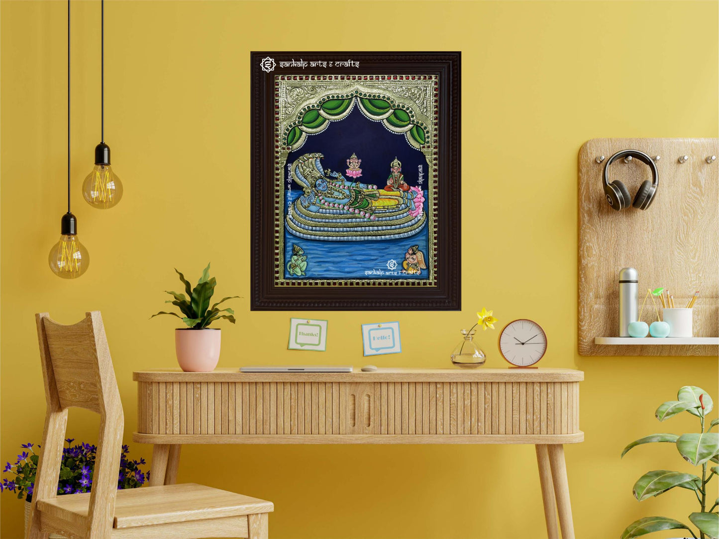 Ranganathar Swamy Tanjore Painting