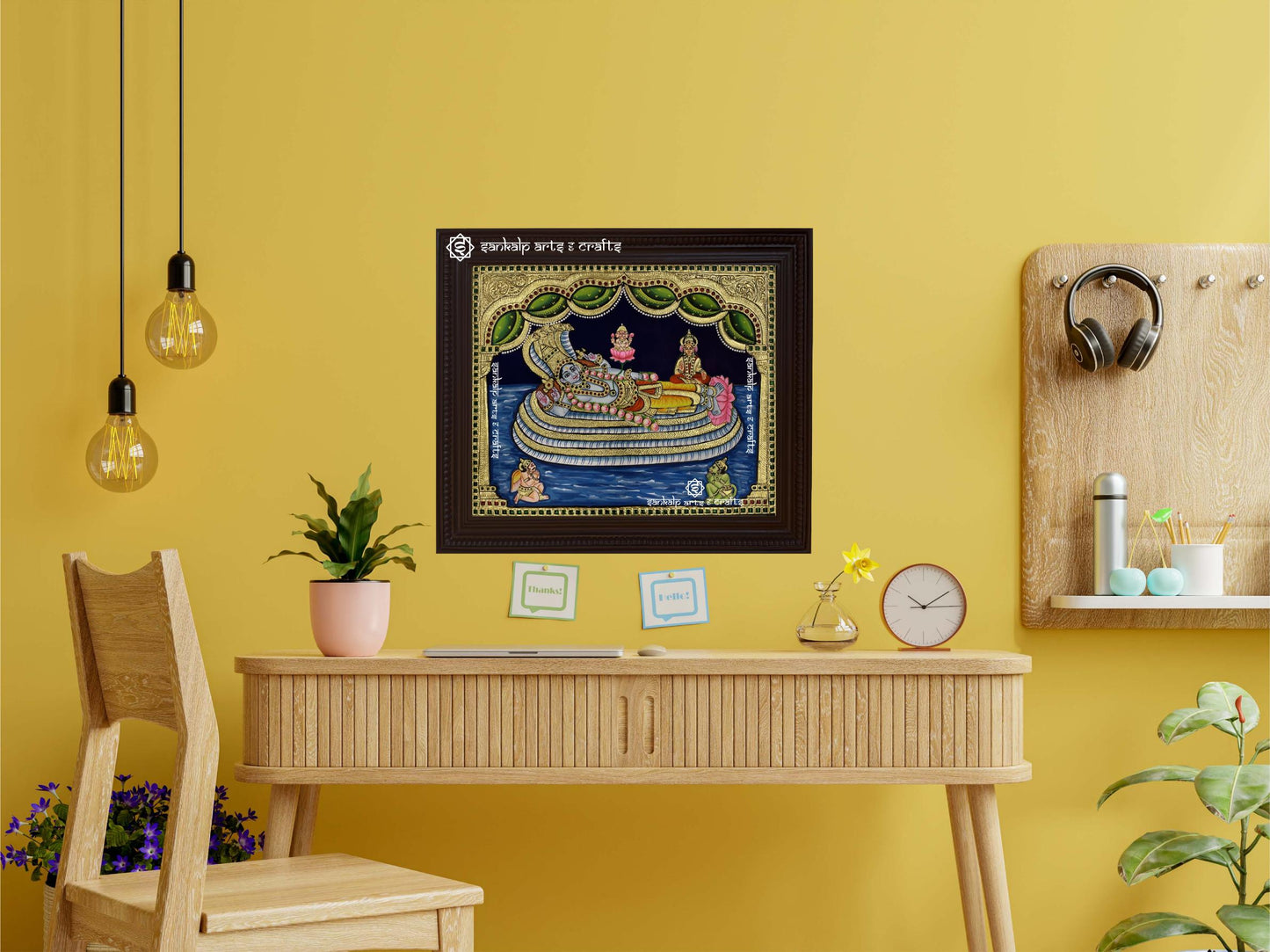 Ranganathar Swamy Tanjore Painting