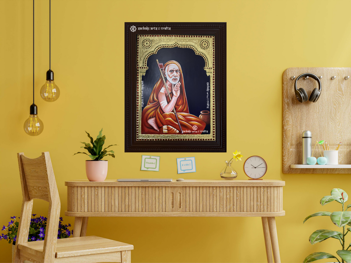 Maha Periyava Tanjore Painting