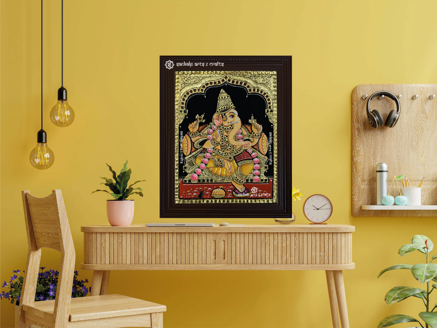 Vinayagar Tanjore Painting