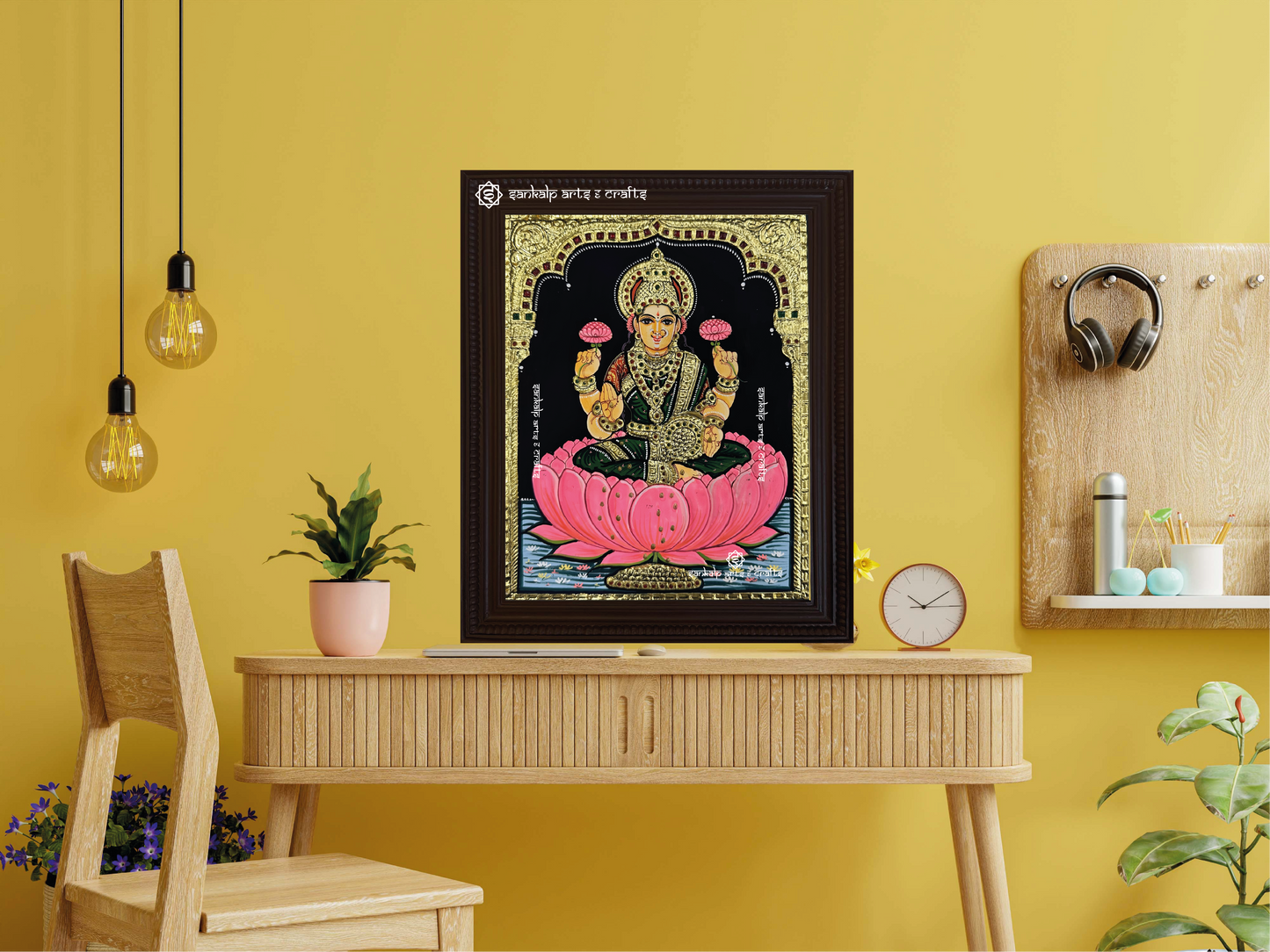 Mahalakshmi Tanjore Painting