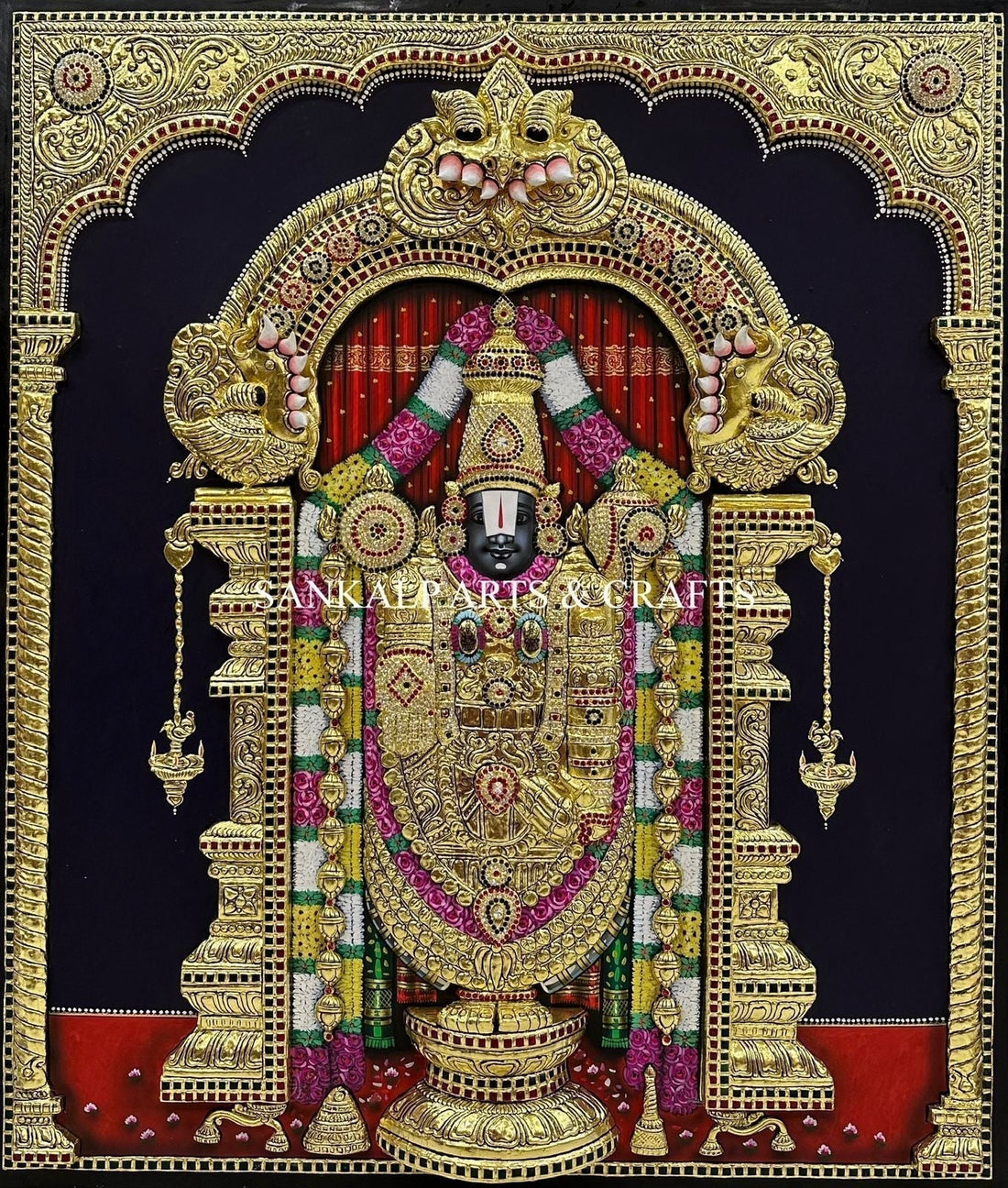 balaji tanjore painting
