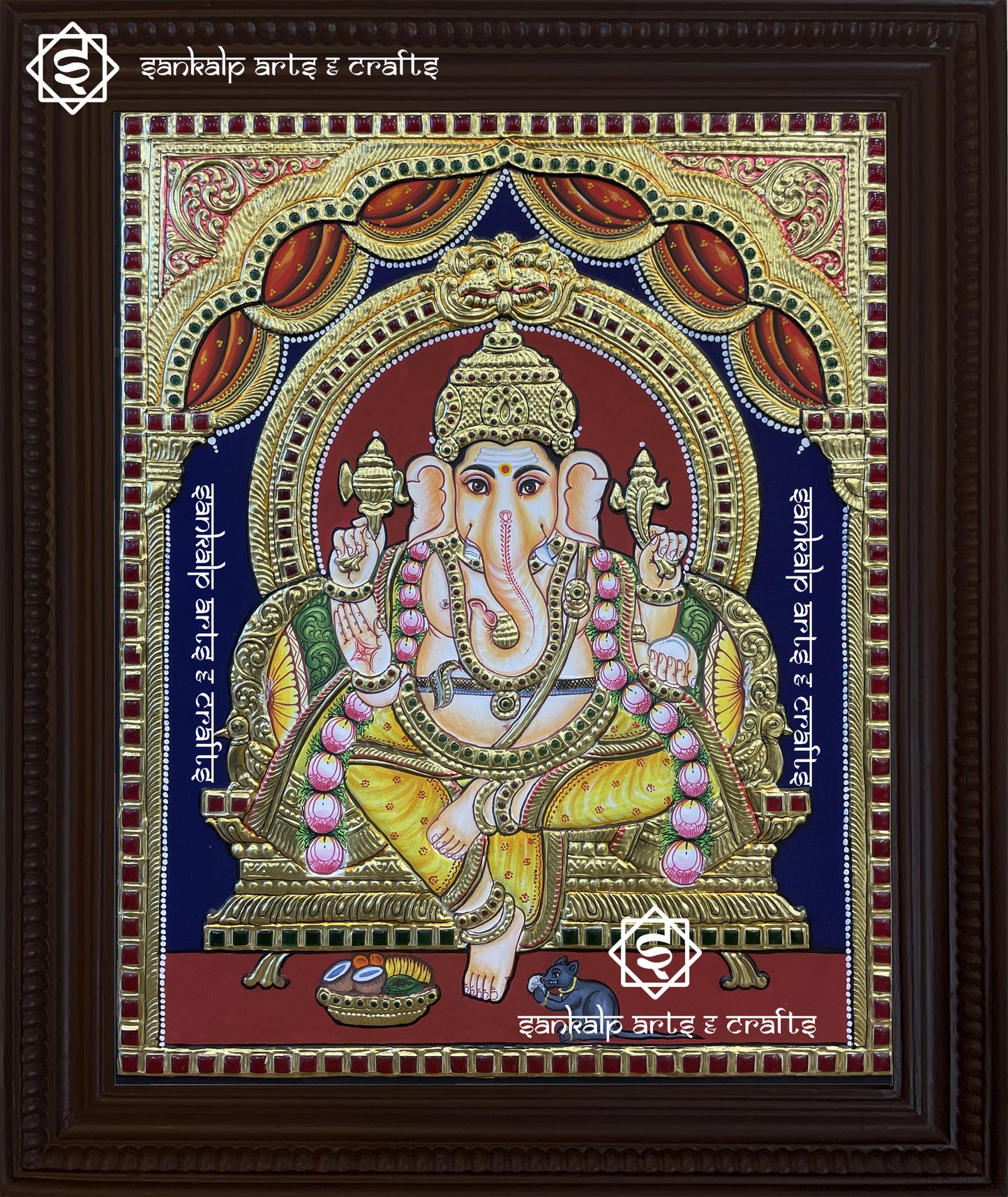 Ganesha Tanjore Painting