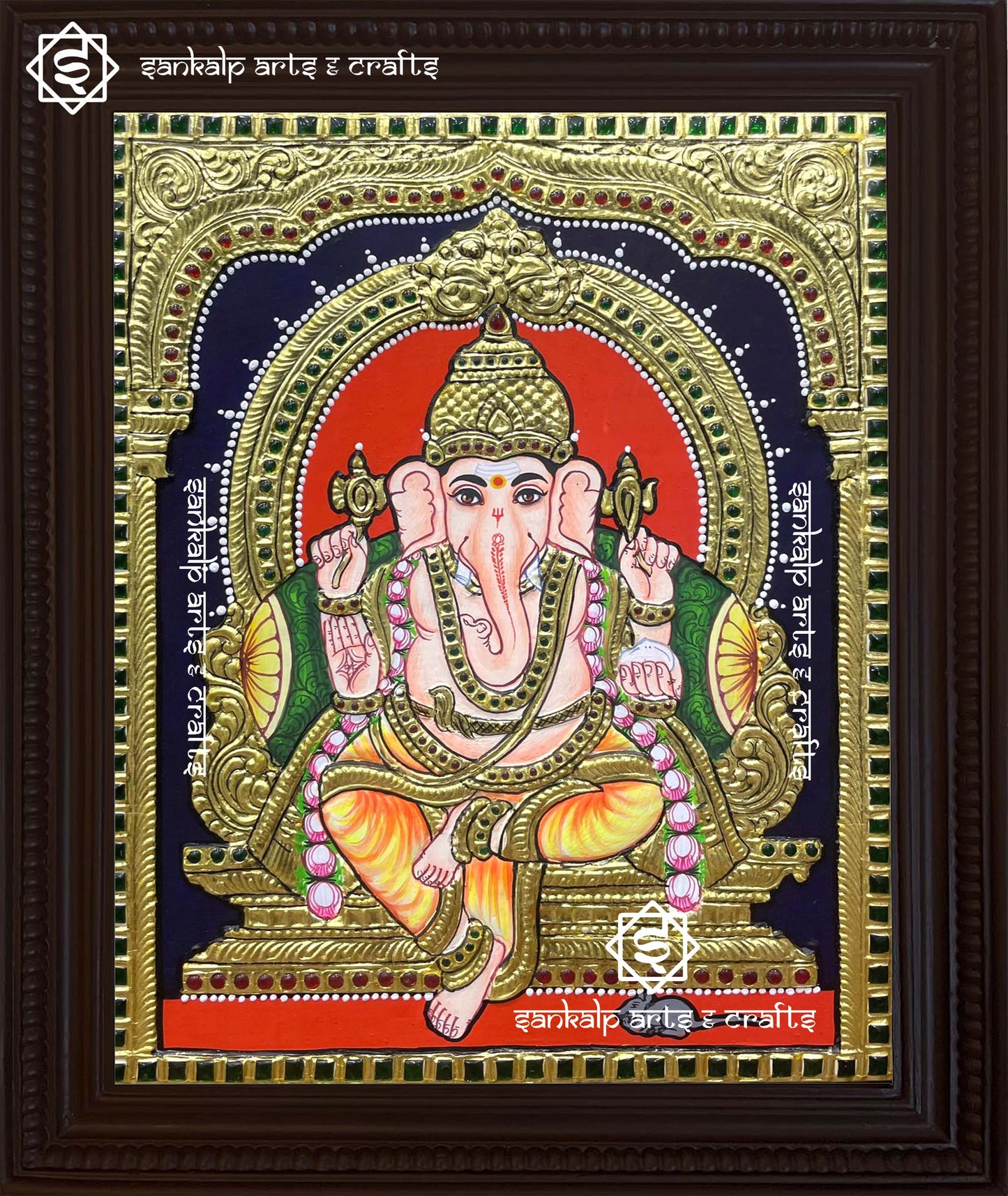 Vinayagar Tanjore Painting