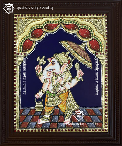 Kodai Vinagayar Tanjore Painting