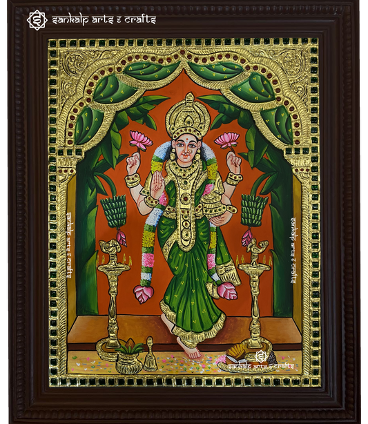 Vaastu Gruha Lakshmi Tanjore Painting