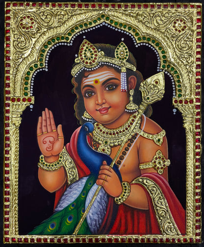 Murugan Tanjore Painting