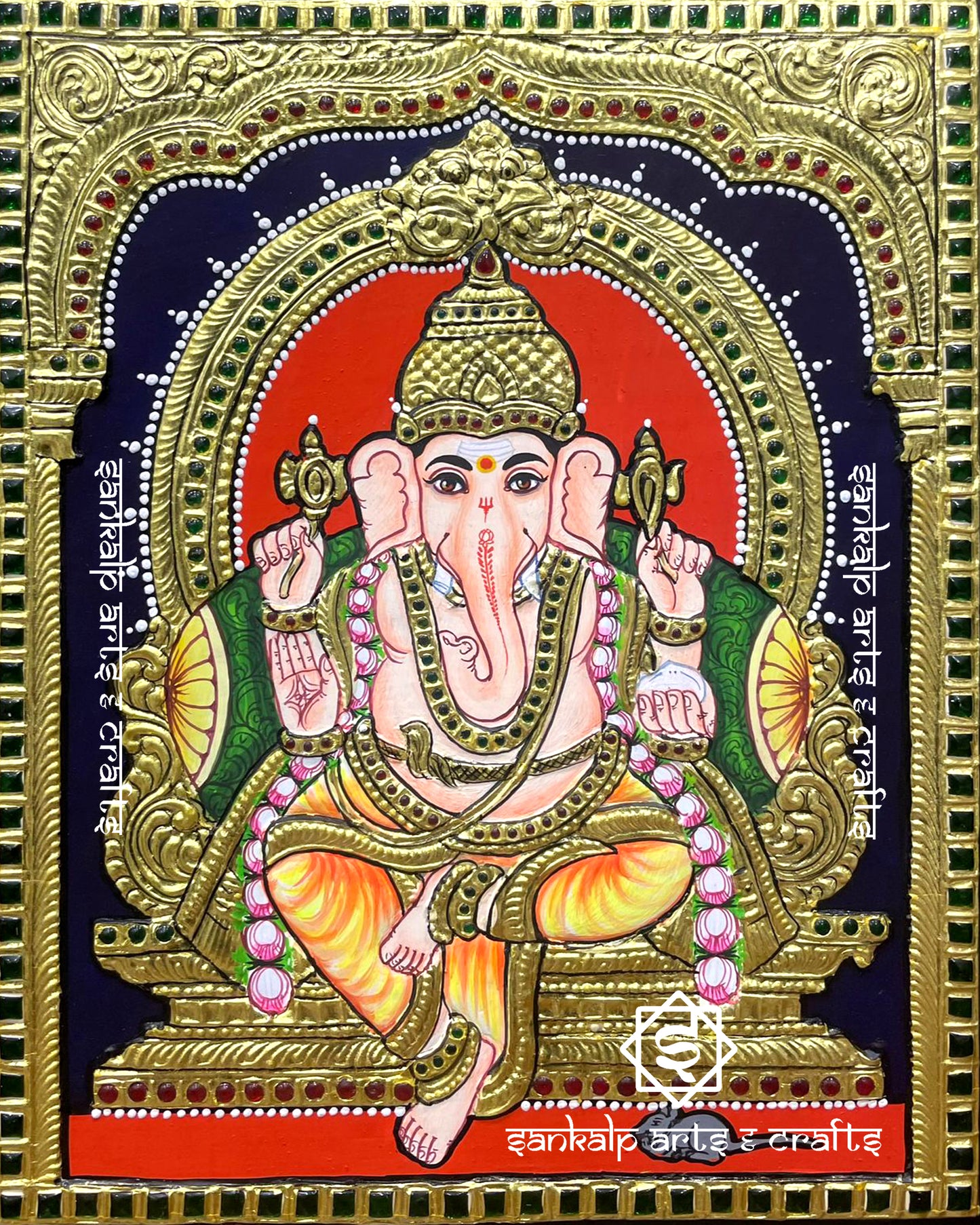 Vinayagar Tanjore Painting