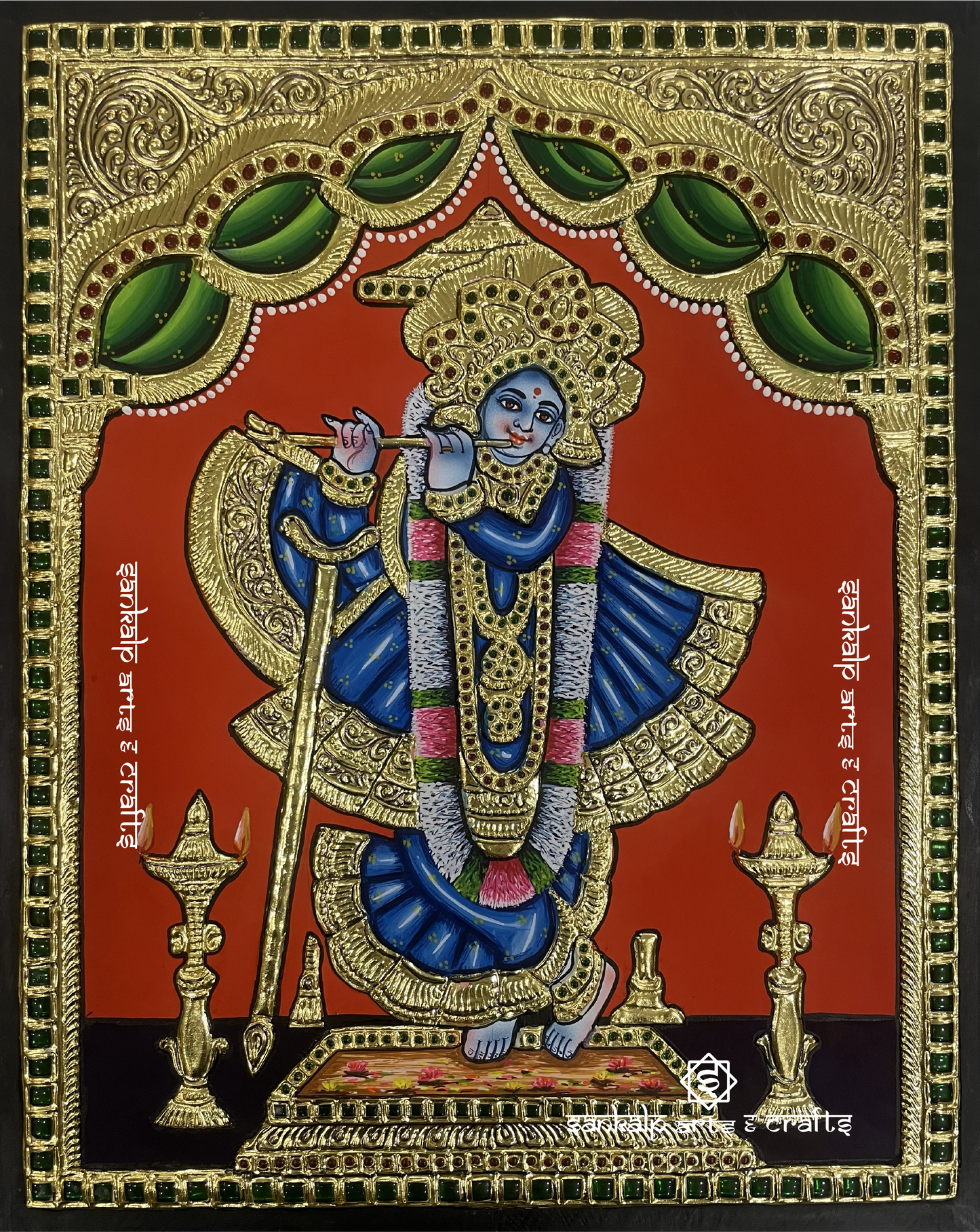 Gopalakrishna Tanjore Painting