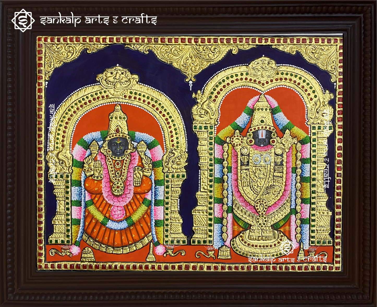 Balaji Thayar Tanjore Painting