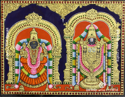 Balaji Thayar Tanjore Painting