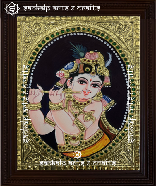 Krishna Tanjore Painting