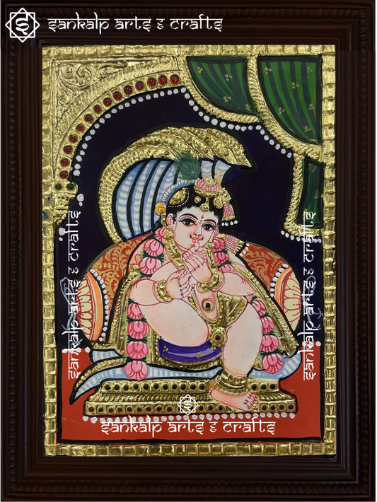 Krishna Tanjore Painting