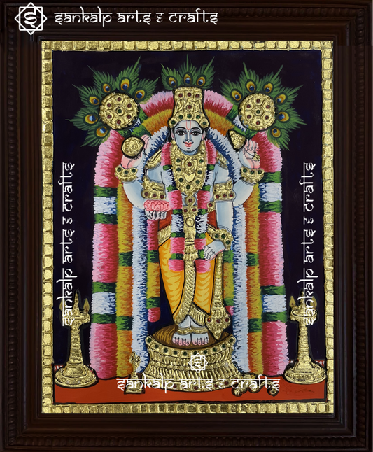 Guruvayurappan Tanjore Painting