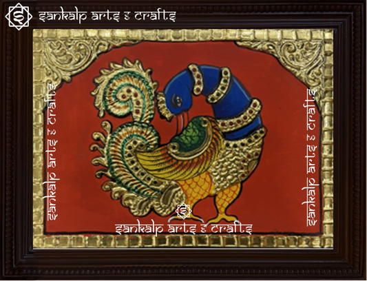 Peacock Tanjore Painting