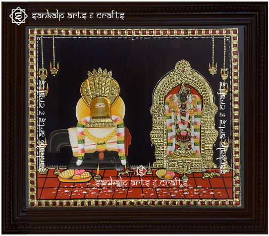 Thaiyalnayagi Vaitheeswaran Tanjore Painting