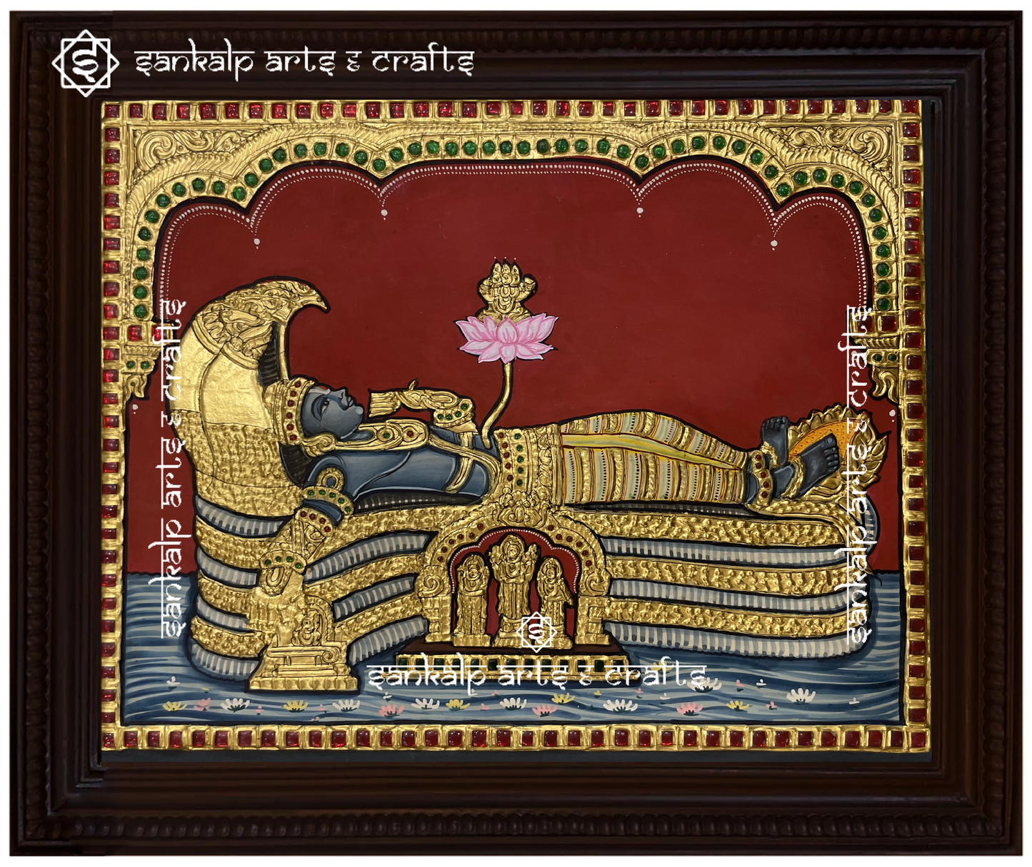 Padmabaswamy tanjore painting