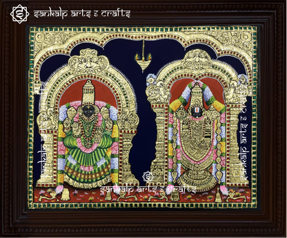 Balaji thayar tanjore painting