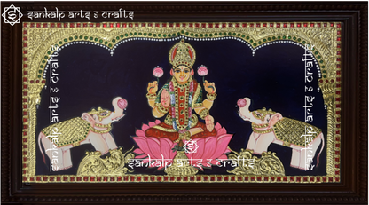 Vaastu Gajalakshmi tanjore painting