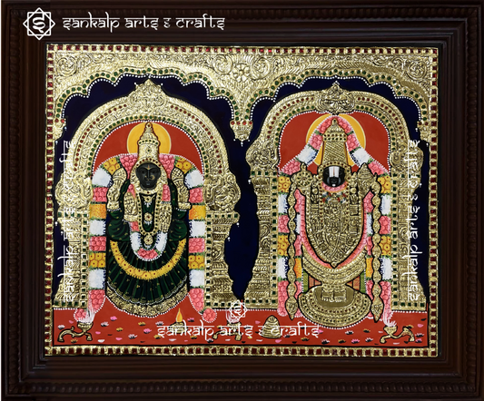 Balaji Thayar Tanjore Painting
