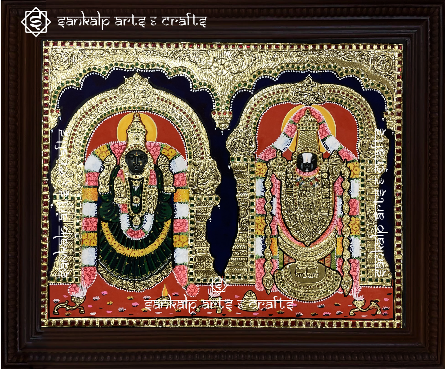 Balaji thayar tanjore painting