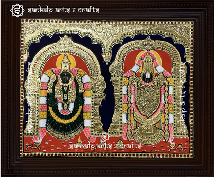Balaji thayar tanjore painting