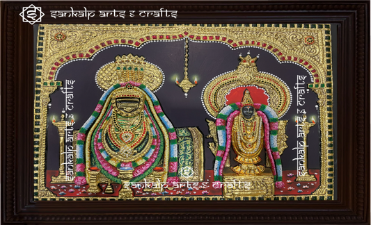 Annamalai Unnamalai Tanjore Painting