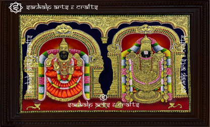 Balaji thayar tanjore painting