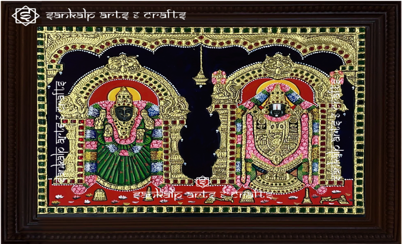 Balaji thayar tanjore painting