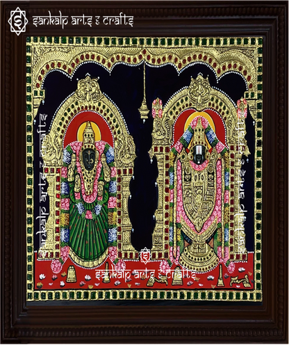 Pooja room tanjore painting - Custom order