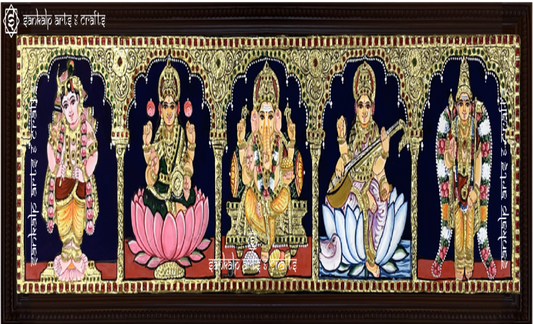 Balaji Thayar Tanjore Painting