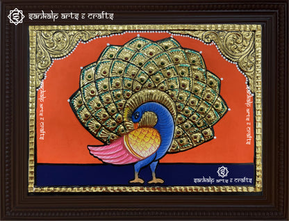 Peacock Tanjore Painting