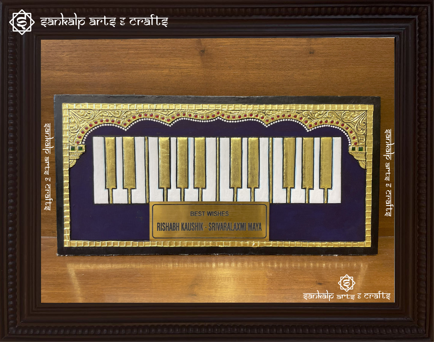 Keyboard Tanjore Painting