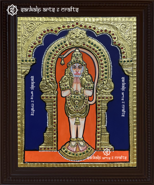 Namakkal Anjaneya Tanjore Painting