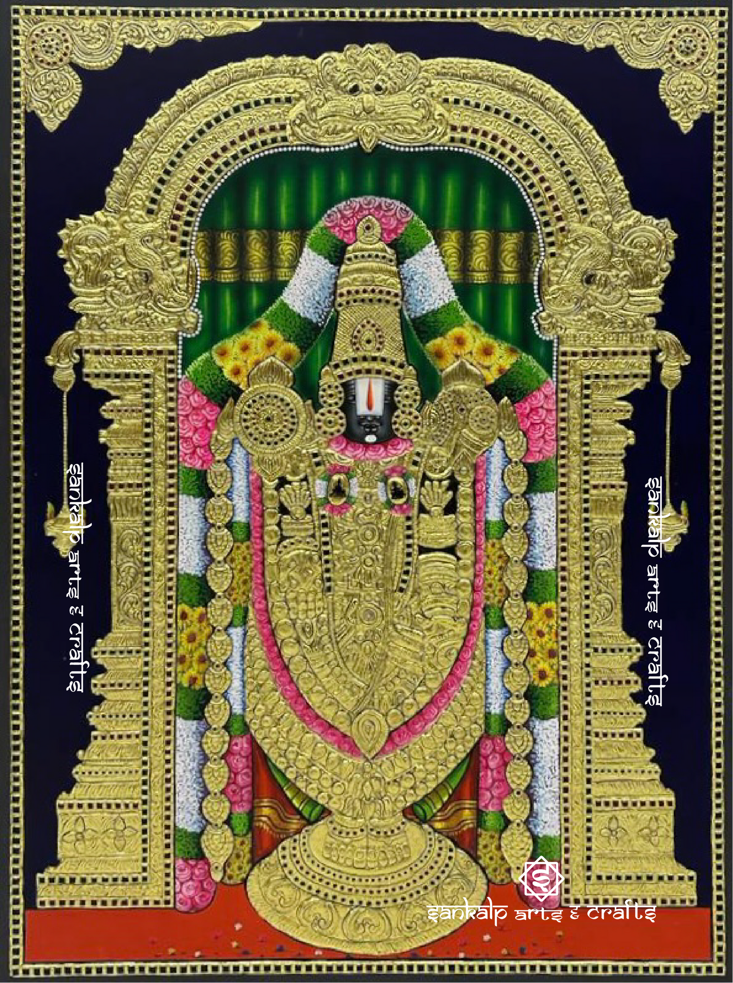 Balaji Tanjore Painting