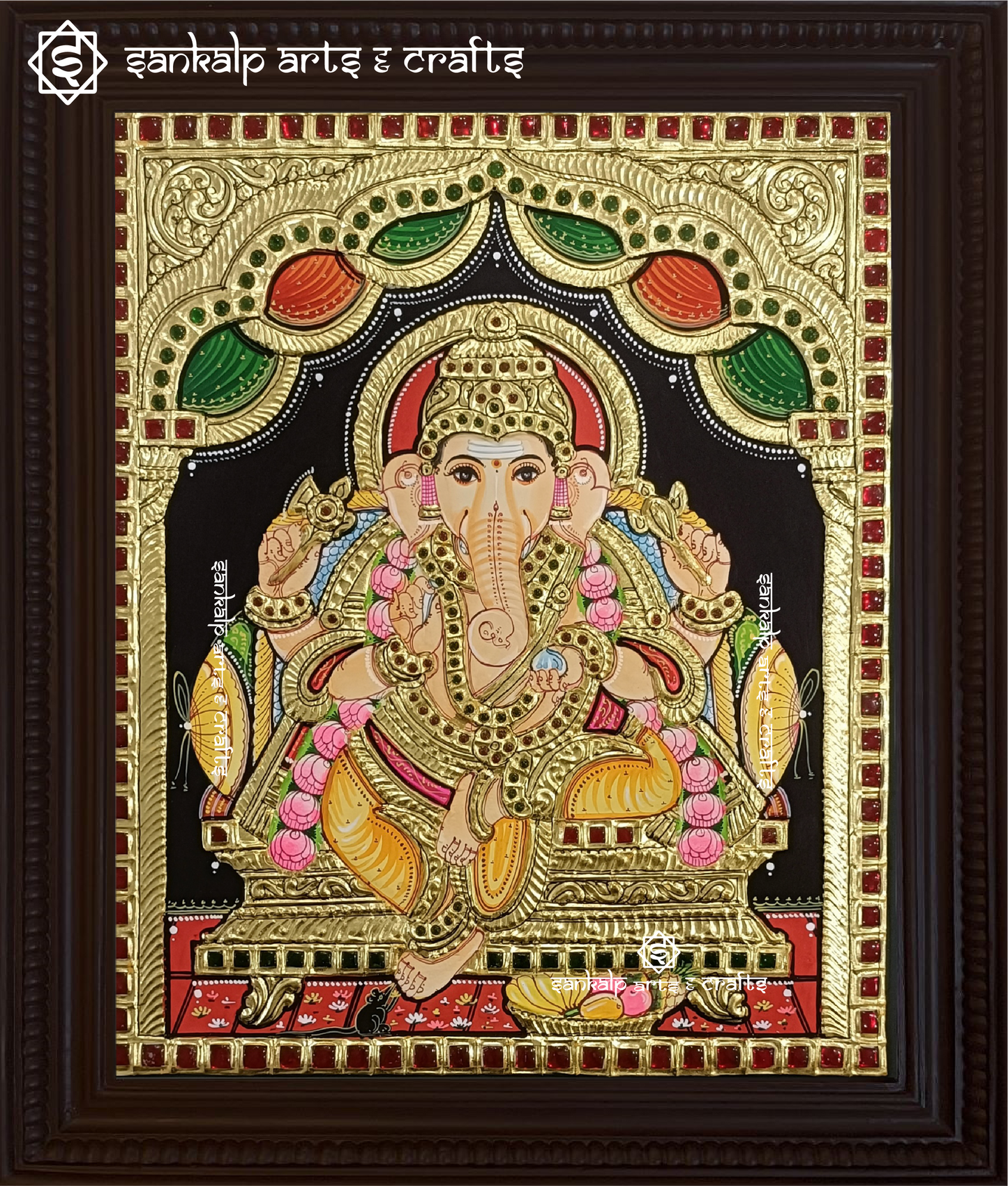 Ganesha Tanjore Painting