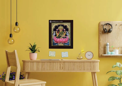 Mahalakshmi tanjore painting