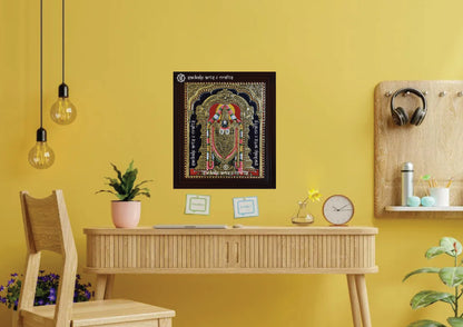 Balaji tanjore painting
