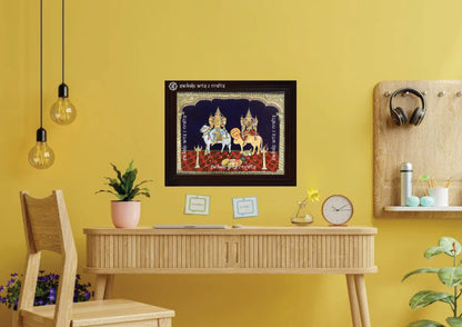 Periyandavar tanjore painting