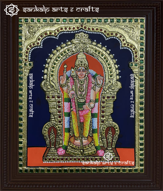 Thiruchendur Murugan Tanjore Painting